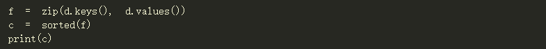 python中字典怎么按照value排序？python字典按照value排序的方法